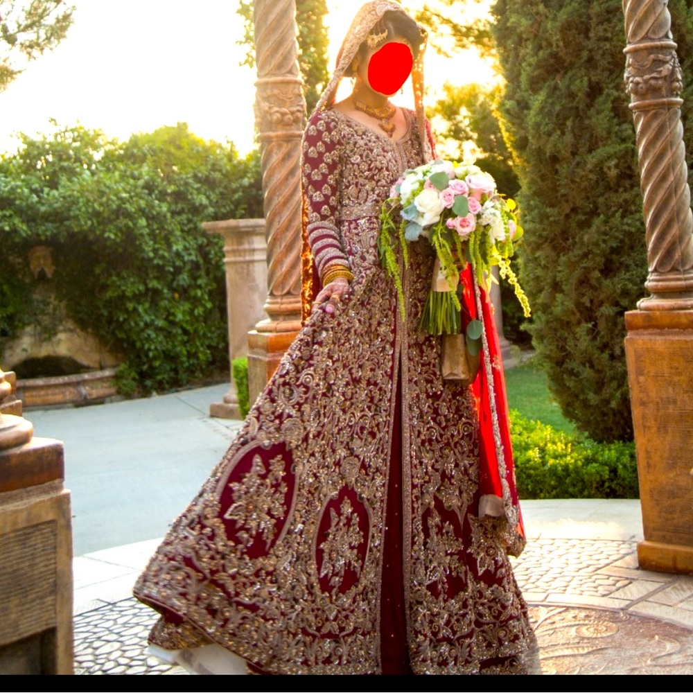 Pakistani wedding gown